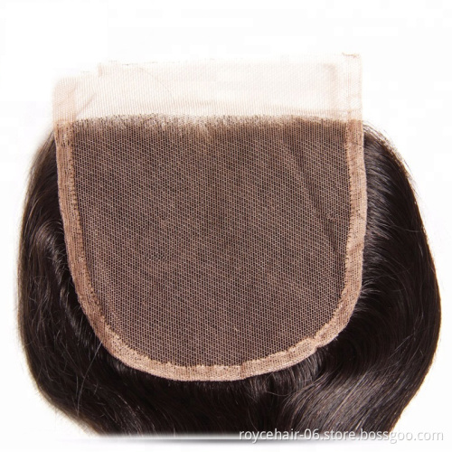 100% durable remy human hair brazilian hair weave bundles with closure accept paypal